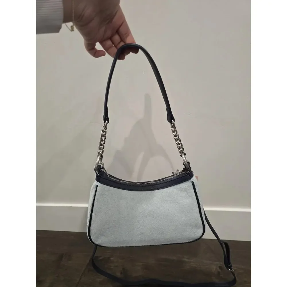 NWT Juicy Couture Pastel Turquoise Juicy Lovers Club Shoulder‎ Bag